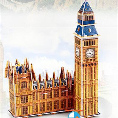 Mini Building Assembly Model Educational Toys