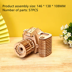 Wooden Music Box Toys DIY Manual Creativity