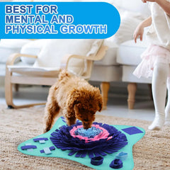 Snuffle Mat for Dogs Cats 25x25 inch Dog Snuffle Mat Interactive Toys Mat