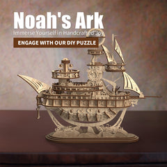 Home Fashion Simple Noah's Ark Puzzle Toys