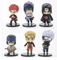 Hot 12pcs/set  Naruto Anime Figures Toys Dolls Kid Gift