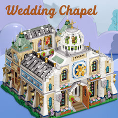 LOZ Blocks Wedding Chapel Assembled Puzzle Toys