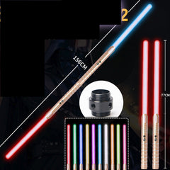 RGB Metal Light Up Saber Laser Sword Toys Light Saber Lightstick Children's Gifts