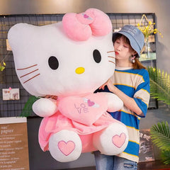 Sanrio Anime Plush Decorative Pillows: Kawaii Animals for Home Décor & Gifts