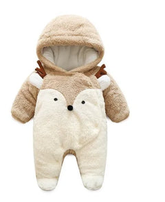 Baby Deer Winter Jumpsuit