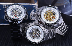 Men's Mechanical Sport Golden Watch