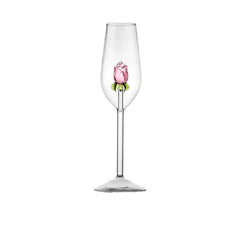 Rose Wine Glass