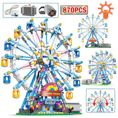 Electric Ferris Wheel Assembled Model Toys