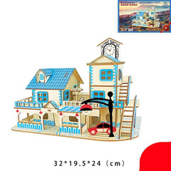 Model Children's Block Puzzle Toys