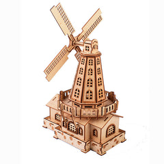 Wooden Three-dimensional Puzzle Assembled Toys