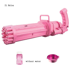 Large Gatling Bubble Gun Kids Toys